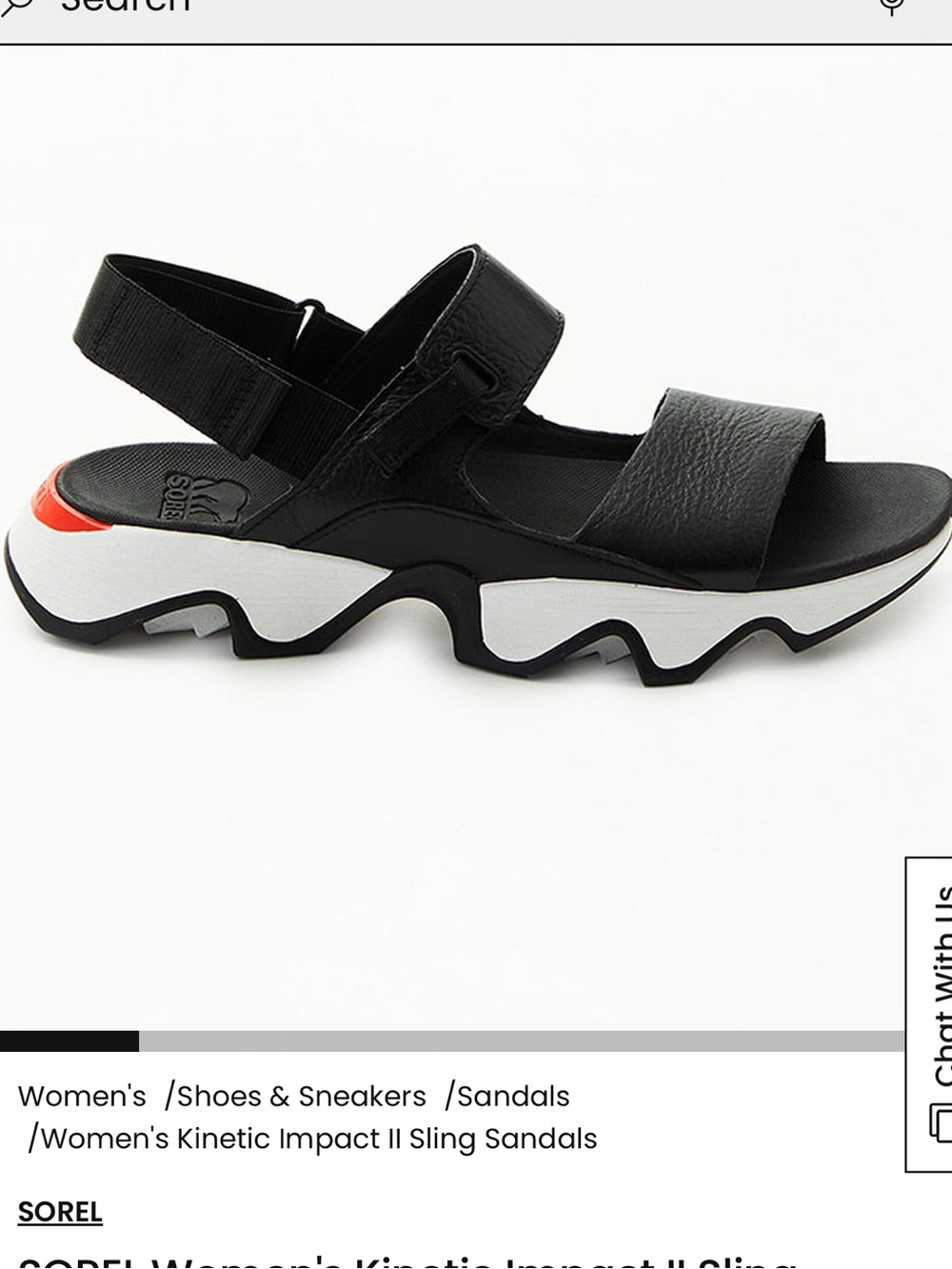Sorel Kinetic Impact II Sling Low Sandals